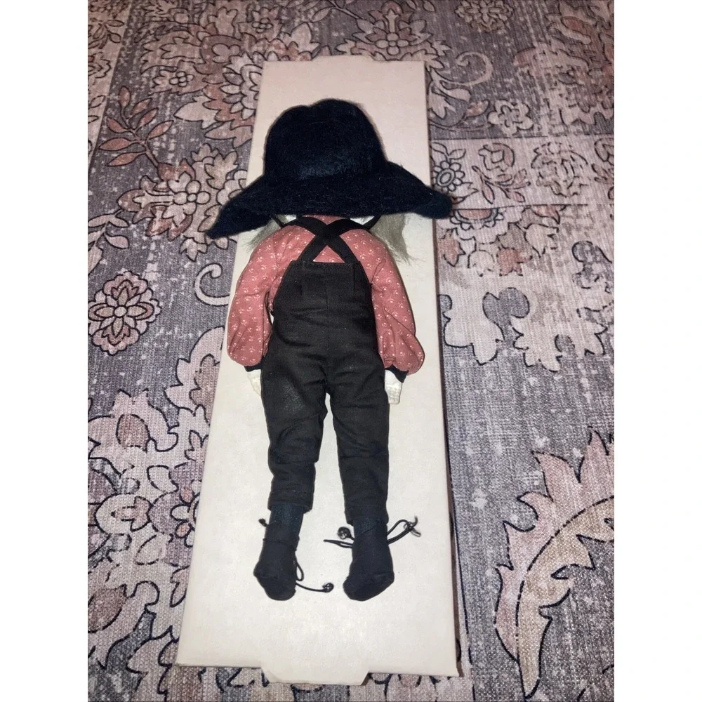 Vintage P Buckley Moss Amish Doll Joshua With Original Box 11